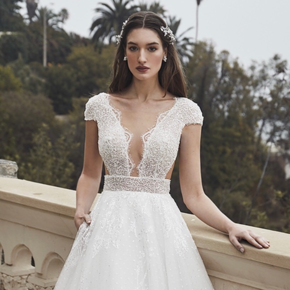 Wedding dress size 8 - Picture 1 of 4